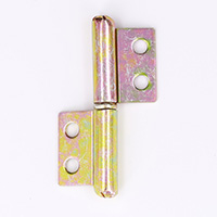 供應鐵材質(zhì)拆裝合頁,鍍彩鋅脫卸合頁